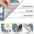 thumbnail image 3 of Ryvnso Daisy Floral Dish Drying Mat for Kitchen Countertop 18x24 Large Dish Pad Drainer Rack Dish Sink Mats, 3 of 7