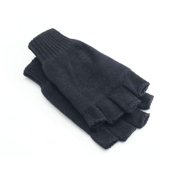 Clearance Now! MENS THERMAL THINSULATE KNITTED FINGERL GLOVES WINTER NICE F5Y9 COLD N5A9