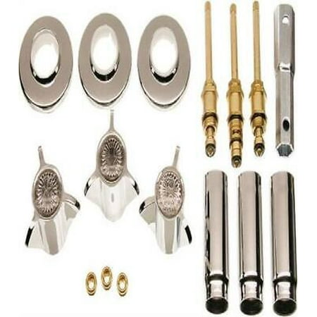 

1pk Danco 39620 Tub And Shower Remodeling Kit Chrome Plated
