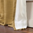 thumbnail image 4 of Linen Textured Pinch Pleat Curtain for Living Room, Room Darkening Window Curtain Panel for Bedroom, Privacy Drape with Double Layer (72 x 84 Inches, 1 Panel, Sand Beige) outdoor curtains, 4 of 6