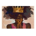 thumbnail image 2 of Nawy Crown Digital Art Black Arts Movement Wooden Jigsaw Puzzle for Adults 300 PCS, 2 of 4