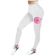 thumbnail image 4 of MKLEKYY Leggings deportivos para mujer, mallas de cintura alta estampadas para el mes de la prevención del cáncer de mama, leggings de ejercicio para levantamiento de pesas, pantalones de yoga (1), 4 of 4
