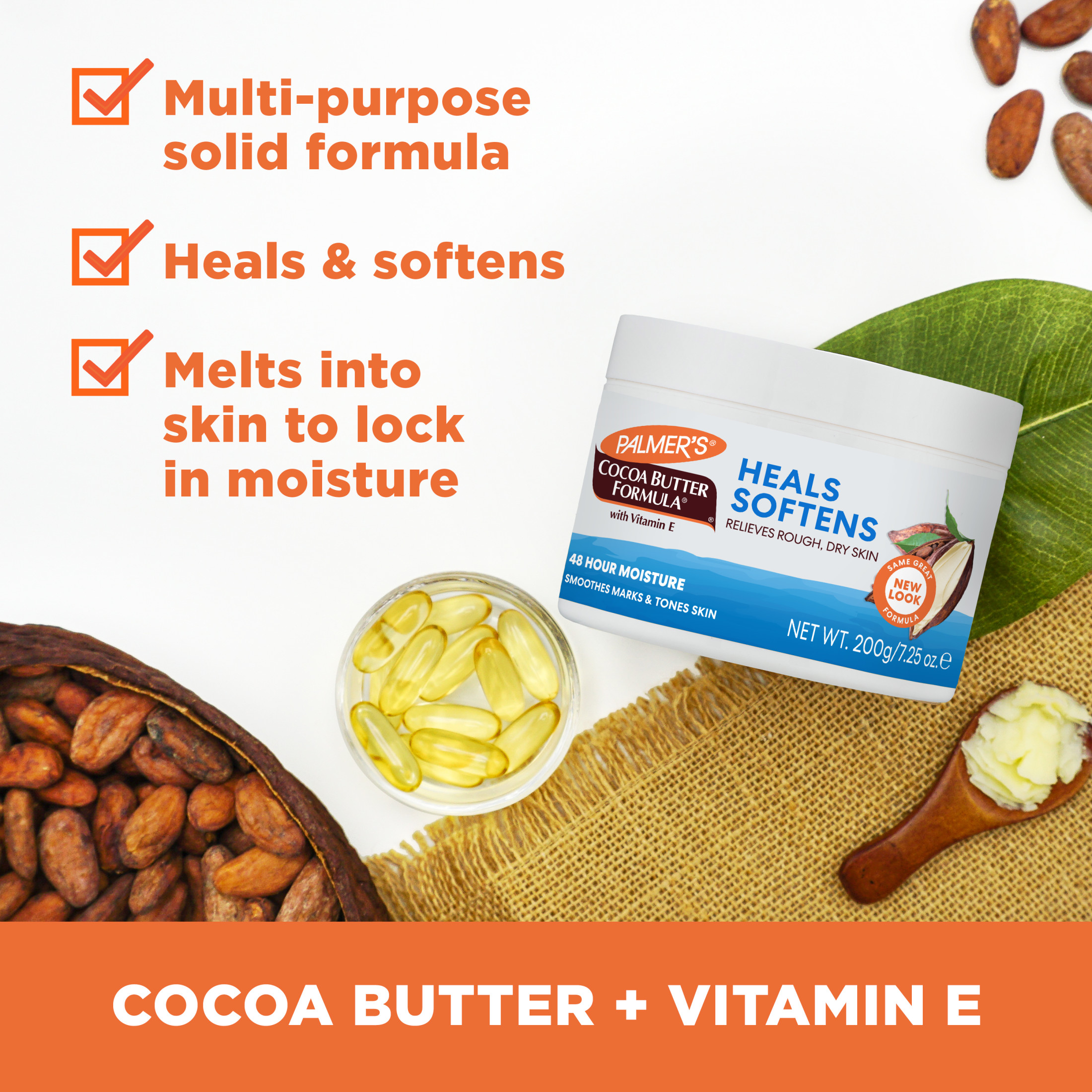 Palmer's Cocoa Butter Formula Solid Balm, 7.25 oz. - image 4 of 18