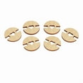 thumbnail image 2 of 60Pcs Round Wooden Buttons with Heart Cutout, 0.8 Inch Slotted Wood Discs for Securing Hat Pom Poms, Crochet Knitting Fasteners DIY Removable Tag Accessories, 2 of 4