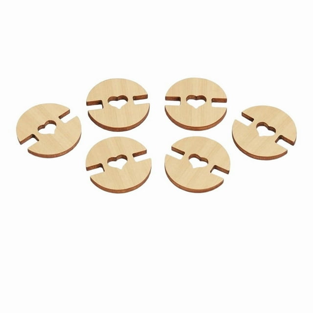 Natural Wooden Buttons For Knitting And Crafting Sewing Fasteners With Smooth Finish For Handmade Garments And DIY Projects 60 Pcs ( 4 Styles) No Pants Suspender Buttons Denim Belt Loops Sew on Button