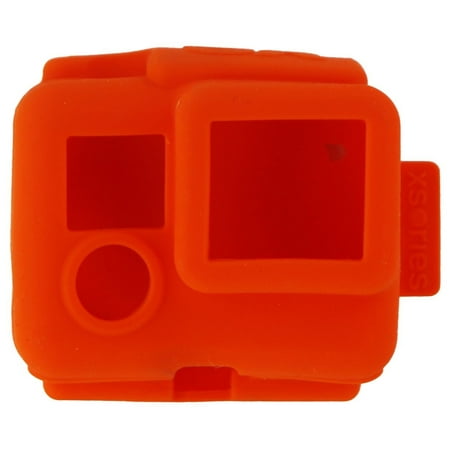 Image of XSories Silicone Cover Case for GoPro Hero Hero 3 3+ and Hero 4 - Orange