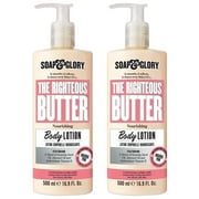 Soap & Glory The Righteous Butter Body Lotion x 500ml by Soap And Glory (2 pack)