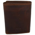thumbnail image 3 of RFID Blocking Cazoro Mens Premium Vintage Leather Trifold Credit Card ID Wallet, 3 of 14