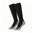 thumbnail image 3 of Lovzfmll Crew Socks for Boys & Girls, Youth Soccer Knee High Socks with Cushioned Sole, Breathable Sport Socks for Child 10-16 Years, 3 of 6