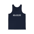 thumbnail image 1 of I love Black Love Unisex Tank Top, XS-2XL Black is Beautiful Black Pride, 1 of 2