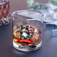 thumbnail image 3 of Happy Father's Day Honoring Veterans Shetland Sheepdog in Army Uniform 11oz Whiskey Glass Mug Sheltie Dog Lover Gifts Whiskey Cocktail Glasses Cup - 13007, 3 of 5