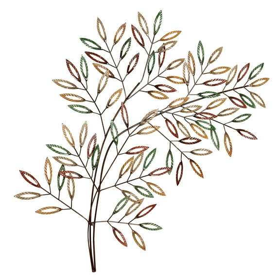 Leafy Tree Wall Art Multi Earth