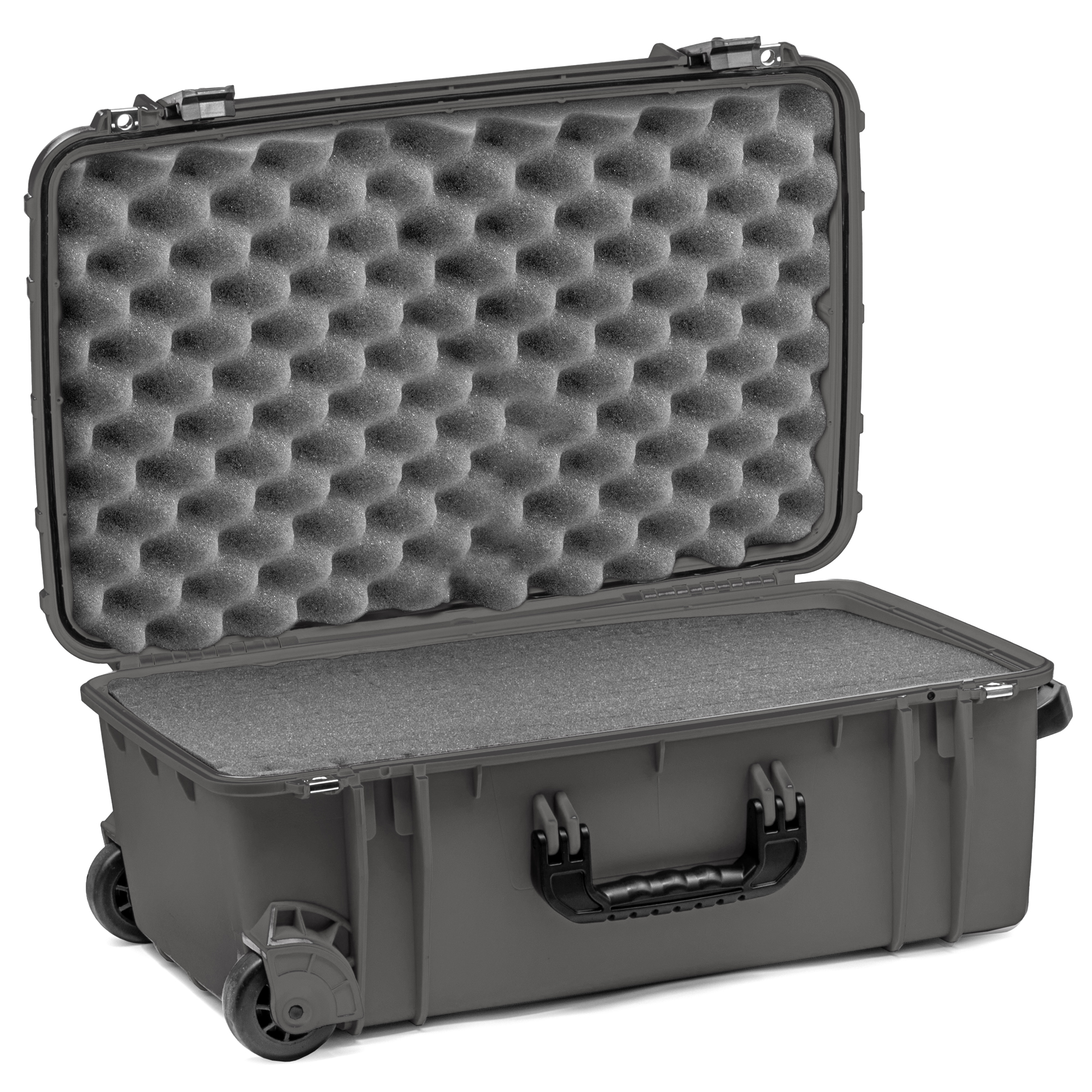 Seahorse Protective Equipment Cases 920 Wheeled Case with Foam, Gun Metal Gray