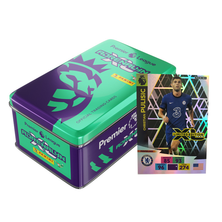 2020 21 Panini Adrenalyn Premier League Cards Green Mega Tin 8 Packs 
