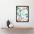 thumbnail image 4 of Artery8 Abstract Sweet Pea Flowers Light Watercolour Living Room Art Print Framed Poster Wall Decor 12x16 inch, 4 of 5