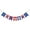 B, variant on Moocorvic Happy 4th of July Flag Bunting Garland American Stars and Stripes Banner Patriotic Party Decoration Memorial Day Party Supplies