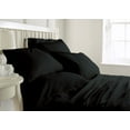 thumbnail image 1 of Linen Shoppe Italian Finish 300 TC Egyptian Cotton bed Sheet Set comes with 15 Inches Deep Pocket, Enhance your sleeping experience now (Olympic Queen,Black), 1 of 1
