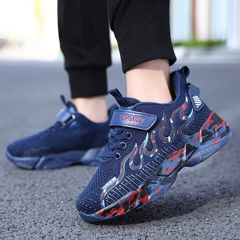 Siilsaa Velcro Shoes for Boys Girls Sneaker Kids Breathable  display picture 2