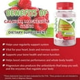 thumbnail image 2 of Health Supplied Calcium Magnesium & Zinc + Vitamin D Gummies 2 Pack | Bone Health Energy and Muscle Function | Fruity Raspberry Flavor, 2 of 12