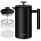 thumbnail image 1 of Cafetera French Press Secura 1L de acero inoxidable negra, 1 of 8