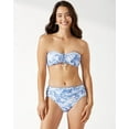 thumbnail image 3 of Tommy Bahama Womens Island Cays Abalone Printed Bandeau Bikini Swim Top, 3 of 4