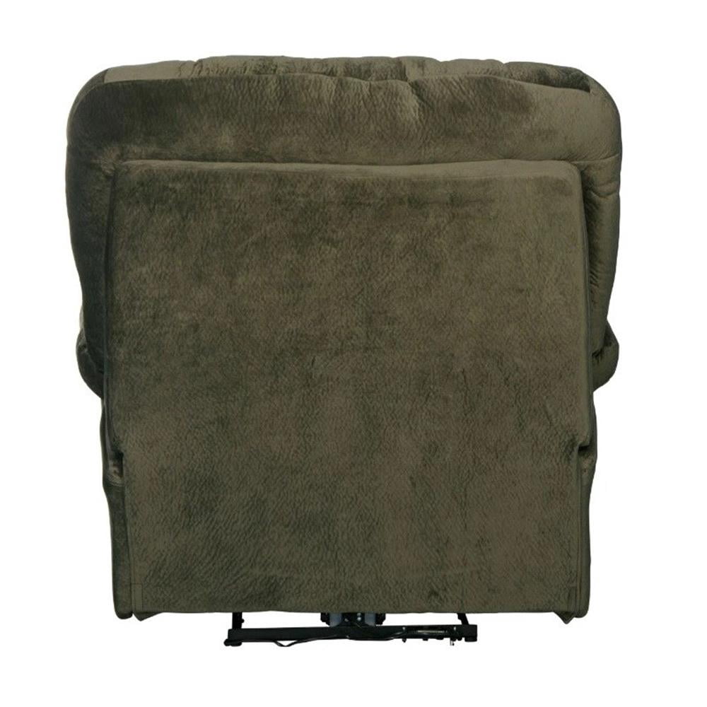 Catnapper Cloud 12 Power Lay Flat Chaise Recliner in Sage