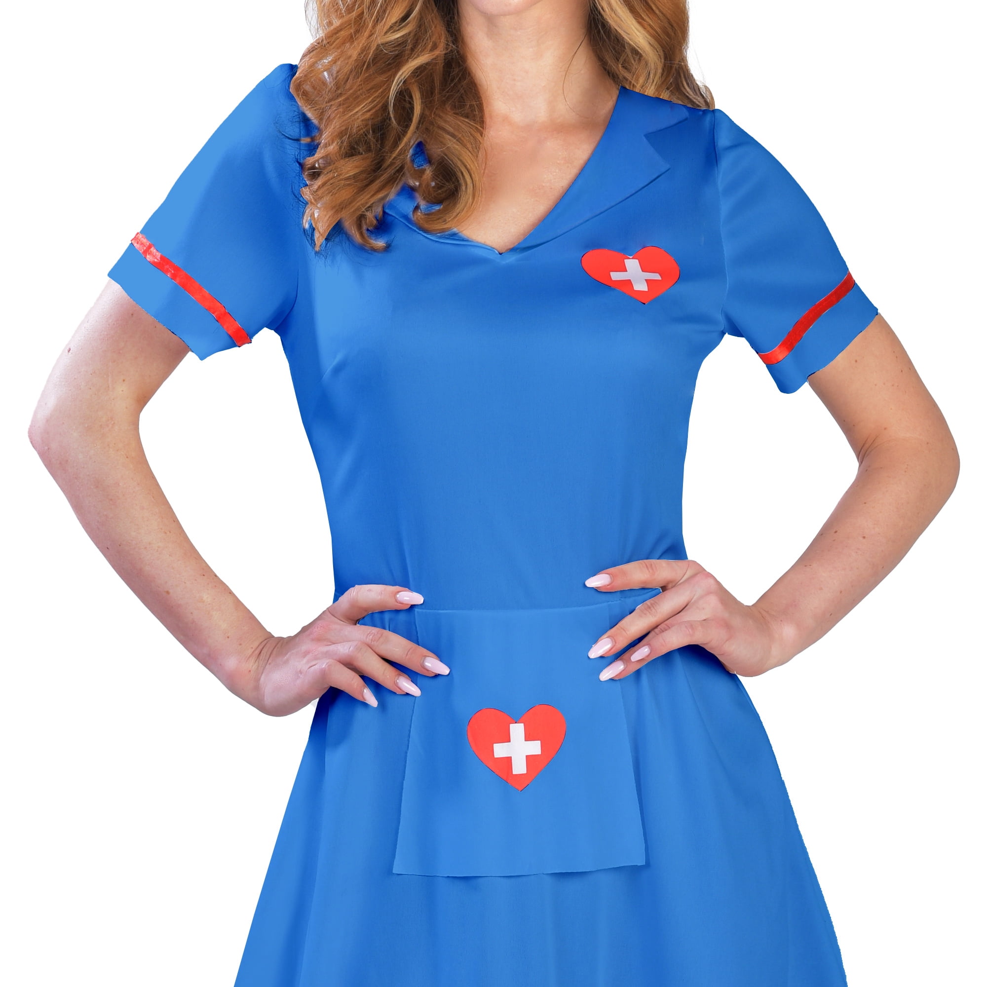 Nurse Halloween Costume for Adults, Women's Size S (4/6), by Way to Celebrate