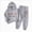 A02-Grey, variant on Gibobby Toddler Baby Girl Clothes 3 6 9 12 18 24 Months Fall Outfits Long Sleeve Sweatshirt Tops   Pants Set Gitls Casual Outfit(2-3 Years,Grey)