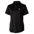 thumbnail image 2 of Women's Cutter & Buck Black Dartmouth Big Green Prospect Textured Stretch Polo, 2 of 3
