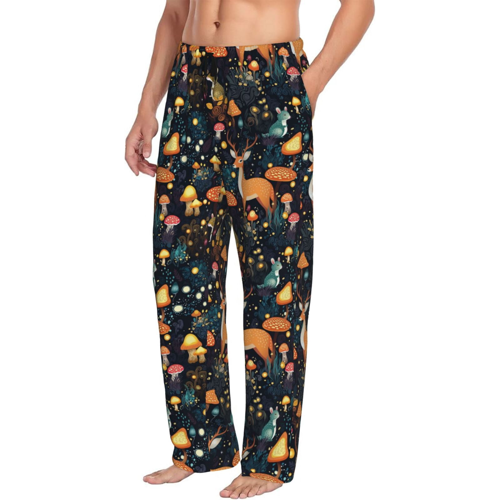 Xecao Forest Elf Men's Straight Lounge Pajama Pants: The Ultimate in Comfortable Sleepwear