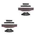 thumbnail image 4 of Soidarity Juego de pines para puente de guitarra, instrumento de música de de 6 cuerdas, accesorio DIY A 2piezas Soidarity CBP177822, 4 of 6