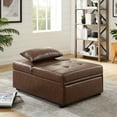thumbnail image 2 of Simonson Lounge Chair, Chestnut Brown, 2 of 14