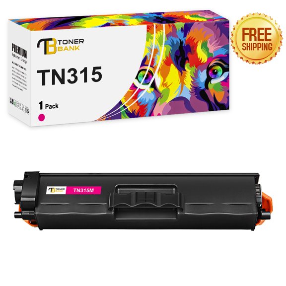 Toner Bank 1-Pack Compatible Toner for Brother TN-315M TN315M HL-4150CDN 4570CDW 4570CDWT (Magenta)