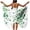 B-Green#6, variant on Utoimkio Women's Swimsuit Cover Up Beachwear Spaghetti Strap Chiffon Long Wrap Dress Lightweight Summer Solid Color Butterfly Beach Coverups Size S-5XL