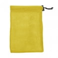 thumbnail image 1 of Bolsa de malla pequeña con cordón, bolsa de malla portátil, organizador de dispositivos, bolsa de almacenamiento, pelota de Golf, juguetes de playa, n Amarillo, 1 of 8