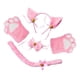 thumbnail image 3 of Disfraz de gato, gorro de cosplay, guantes de , cola para disfraces de Rosado Zulema Traje de juego de cosplay, 3 of 7