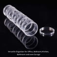 thumbnail image 4 of Mixed Size Stackable Round Plastic Containers 4 Column(5 Layer/Column) Bead Storage Jars for Beads Buttons Crafts and Small Jewelry Findings, 4 of 7