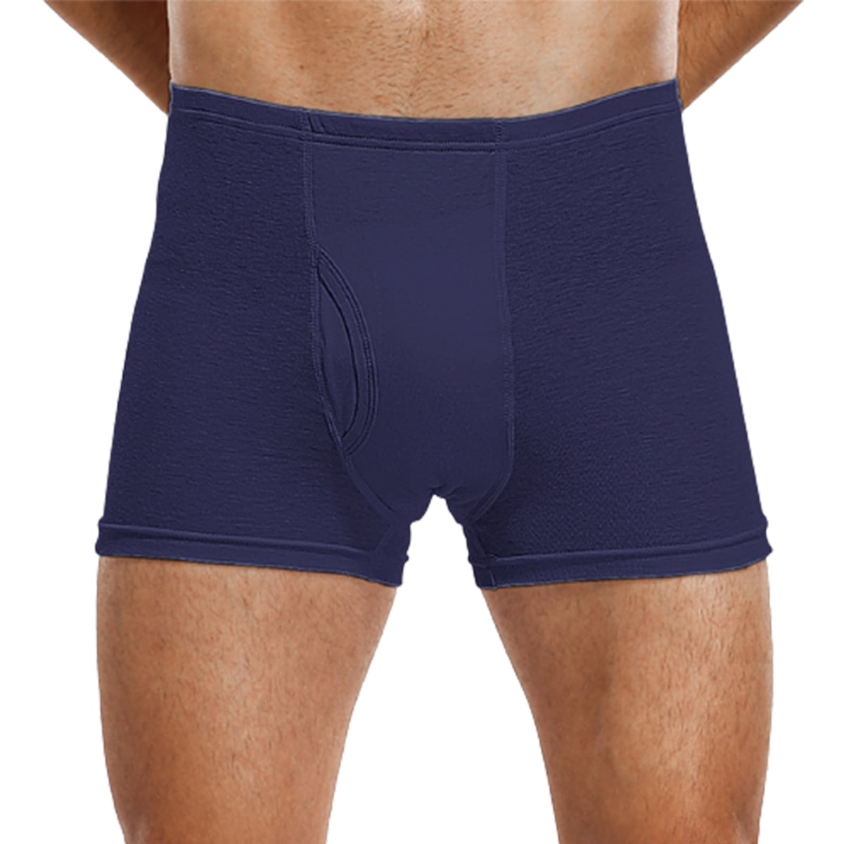 Incontinence Underwear for Men 1Pack Washable Urinary Briefs with Front