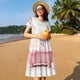 thumbnail image 4 of Balery Cute Bathtub Vestidos sueltos de manga corta para mujer, vestidos de verano 2025, vestidos casuales de corte A con vuelo., 4 of 6