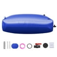 thumbnail image 1 of KFFKFF 264 Gallon Portable Water Bladder, 1000D Blue PVC, Flexible Water Storage Bag for RV, Large Soft Water Container, Fire Resistant, Ideal for Camping & Emergency Situations, 1 of 9