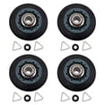 thumbnail image 1 of simhoa 4 Pcs Rouleaux de Tambour de Séchage Remplacement Roues d'Entretien W10314173 Wpw10314173, 1 of 8
