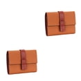 thumbnail image 3 of Sonducket Monedero de cuero para mujer, tríptico Rectangular, elegante tarjetero de Color sólido, compartimento para efectivo, carpeta de Type1 NO1, 3 of 6