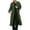 #066-Army Green, variant on Womens Long Sleeve Tops Maxi Cardigan Open Front Oversized Knitted Sweater Coat Casual Lapel Warm Overcoat Outerwear Jackets with Pockets