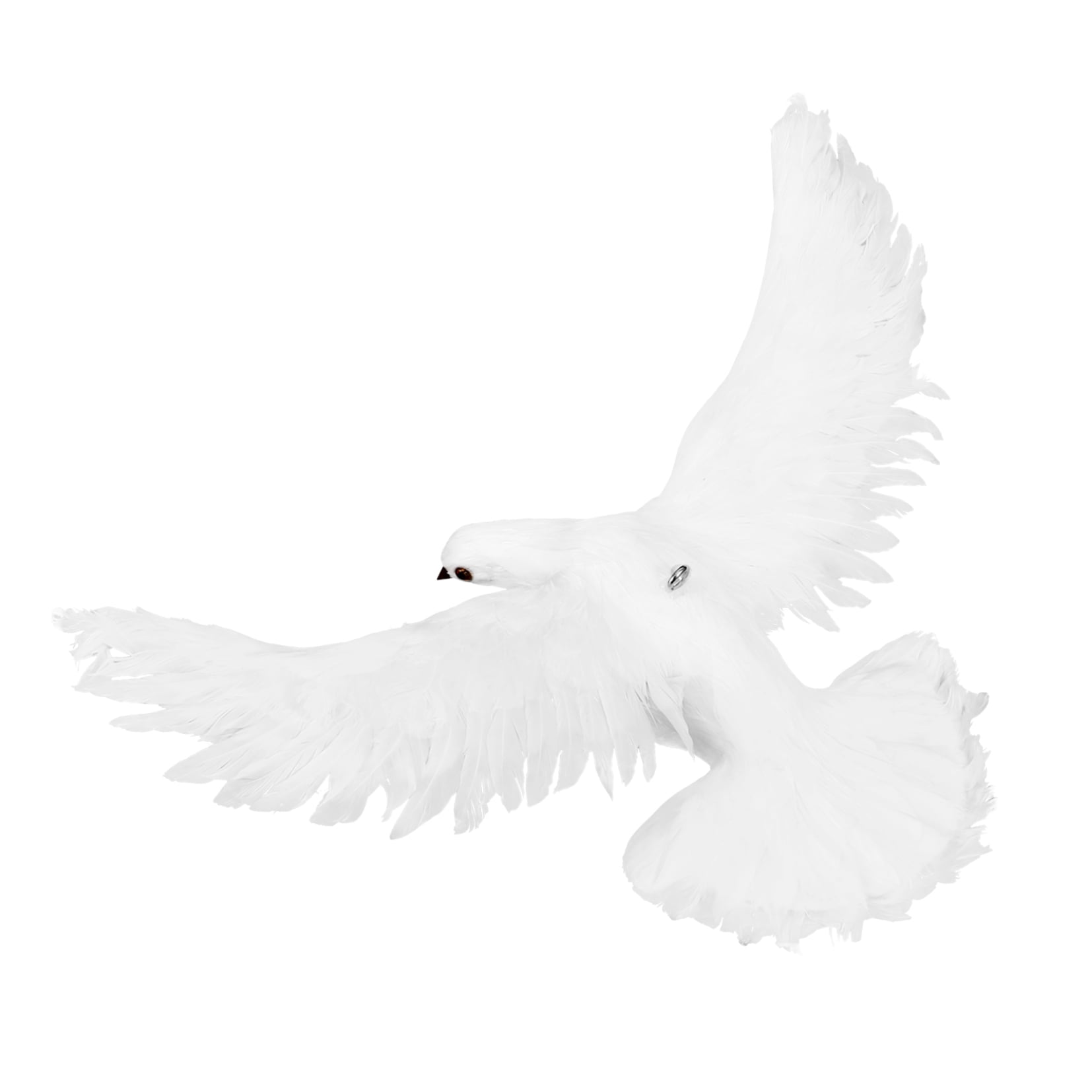 Soimiss Artificial Peace Dove Decoration Realistic Statue Leg Design For Garden Lawn Dove Decor And Home Ornaments