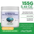 thumbnail image 3 of Polvo de colágeno marino sin sabor - Polvo de proteína de colágeno kosher vital silvestre tipo I para mujeres y hombres - Cero sabor - Fácil de mezclar, rápido de disolver polvo de colágeno de pescado, 3 of 5