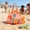 Large Capacity Beach Under $5 a4, variant on Yannianjz Large Capacity Beach Toy Storage Bag Mesh Sand Toy Tote For Kids Outdoor Play Portable Drawstring Carry Bag For Shovels Buckets Seashells Swimming Gear