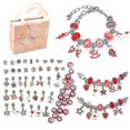 thumbnail image 1 of Charm Bracelet Making Kit Diy Craft Jewelry Gift Set For Kids Girls Teens Fiis, 1 of 3