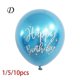 thumbnail image 4 of 1pc/5pc/10pc Party 12inch Metal Globos Decor Balloon Metallic Latex Birthday Happy Birthday, 4 of 5