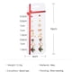 thumbnail image 4 of Multi Color Stylish Christmas Earrings Jewelry Accessory For Women And Girls Ideal For Family Gatherings 2 Set, 4 of 4