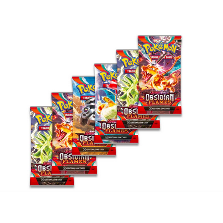 Pokémon - Trading Card Game: Scarlet & Violet —Obsidian Flames 6pk Booster Bundle